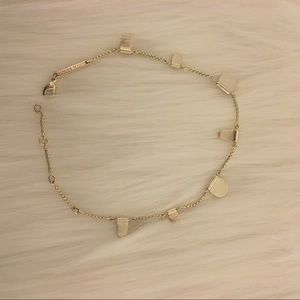 Kendra Scott gold anklet
